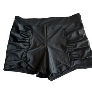 Torrid Black Women's Swim Shorts Size 1X